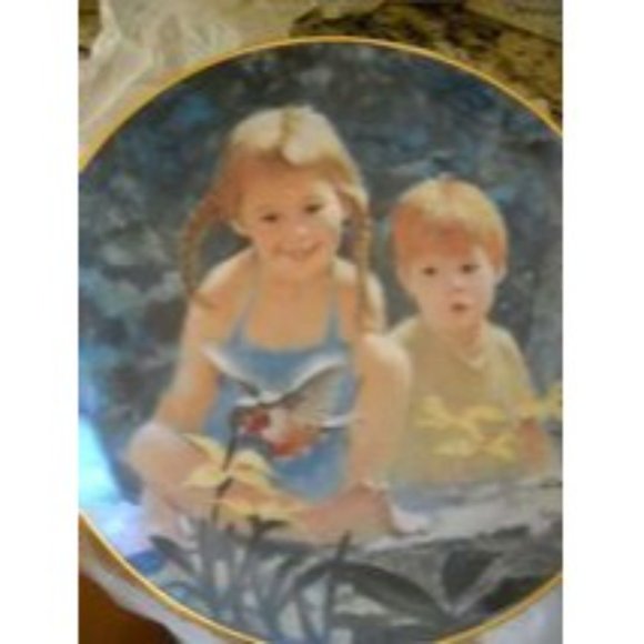 12 Plate Set of Hamilton Collection The Summer Days of Childhood Thornton Utz - Picture 3 of 12